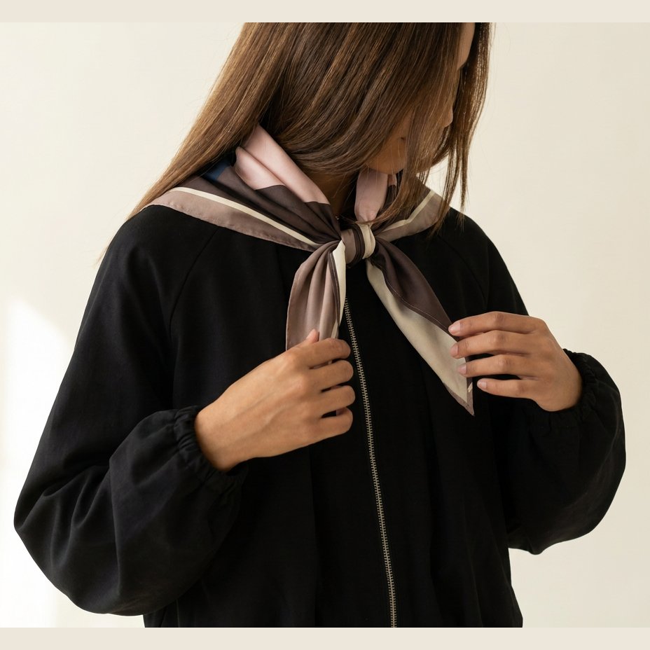 MOONDUST BUMPER SCARF JACKET OUTERWEAR 80 BLACK