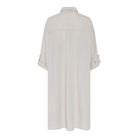 DNYcph BUTTON DRESS LINEN 27 SAND