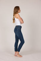 MARC LAUGE Bell Slim Fit Jeans DENIM/TWILL 9696 BLUE DENIM USED