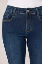MARC LAUGE Bell Slim Fit Jeans DENIM/TWILL 9696 BLUE DENIM USED
