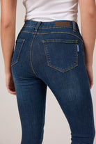 MARC LAUGE Bell Slim Fit Jeans DENIM/TWILL 9696 BLUE DENIM USED