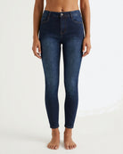 MAPP Bow Basic W/Out Bow Denim Jeans DENIM/TWILL 989699 HI-TECH USED DARK BLUE