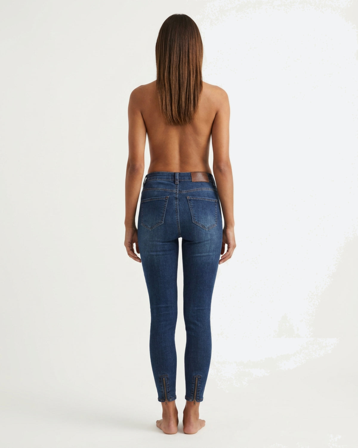 MAPP Bow Basic W/Out Bow Denim Jeans DENIM/TWILL 969699 DARK BLUE USED
