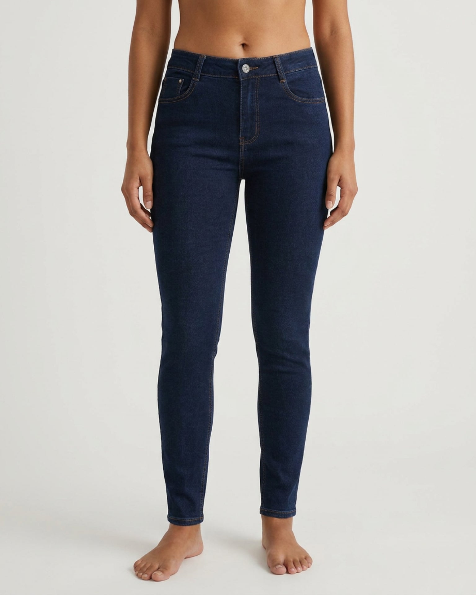 MAPP Bow Basic W/Out Bow Denim Jeans DENIM/TWILL 98 DARK BLUE