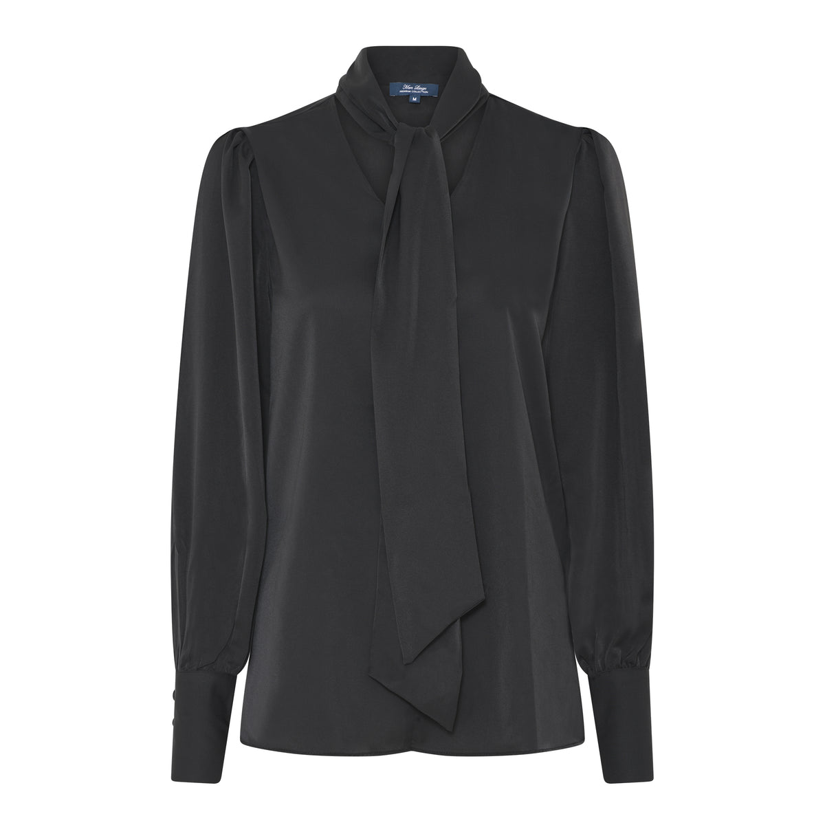 MARC LAUGE Bow Blouse BLOUSE/SHIRT 80 BLACK
