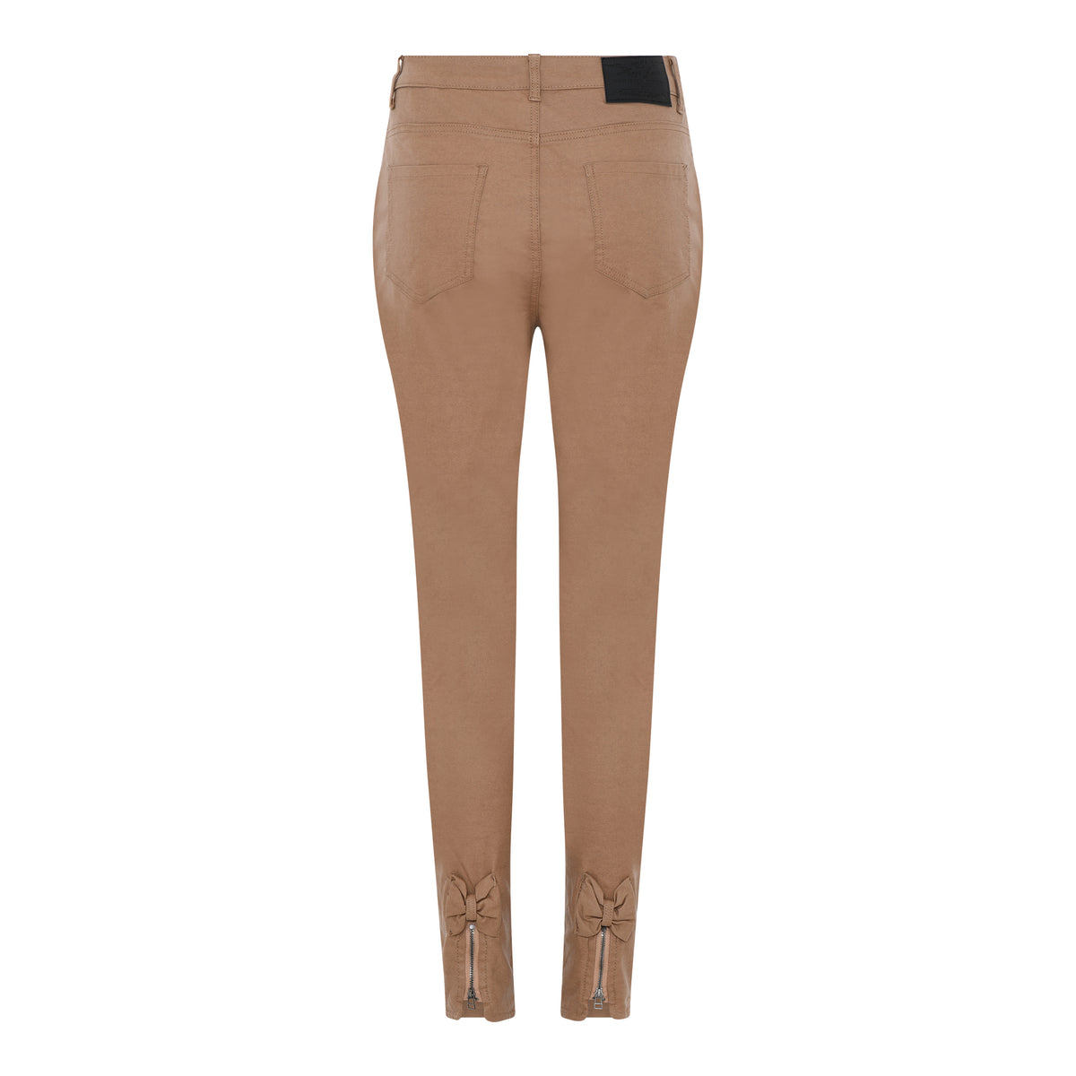 MAPP Bow Coated Jeans COATED 122 SOFT CAMEL