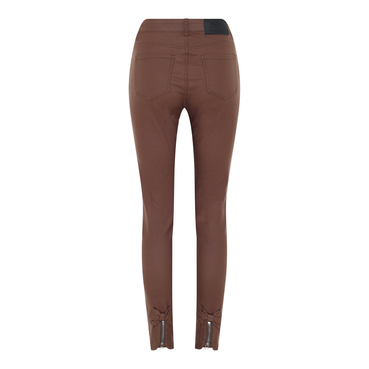 MAPP Bow Coated Jeans COATED 614 MOCHA
