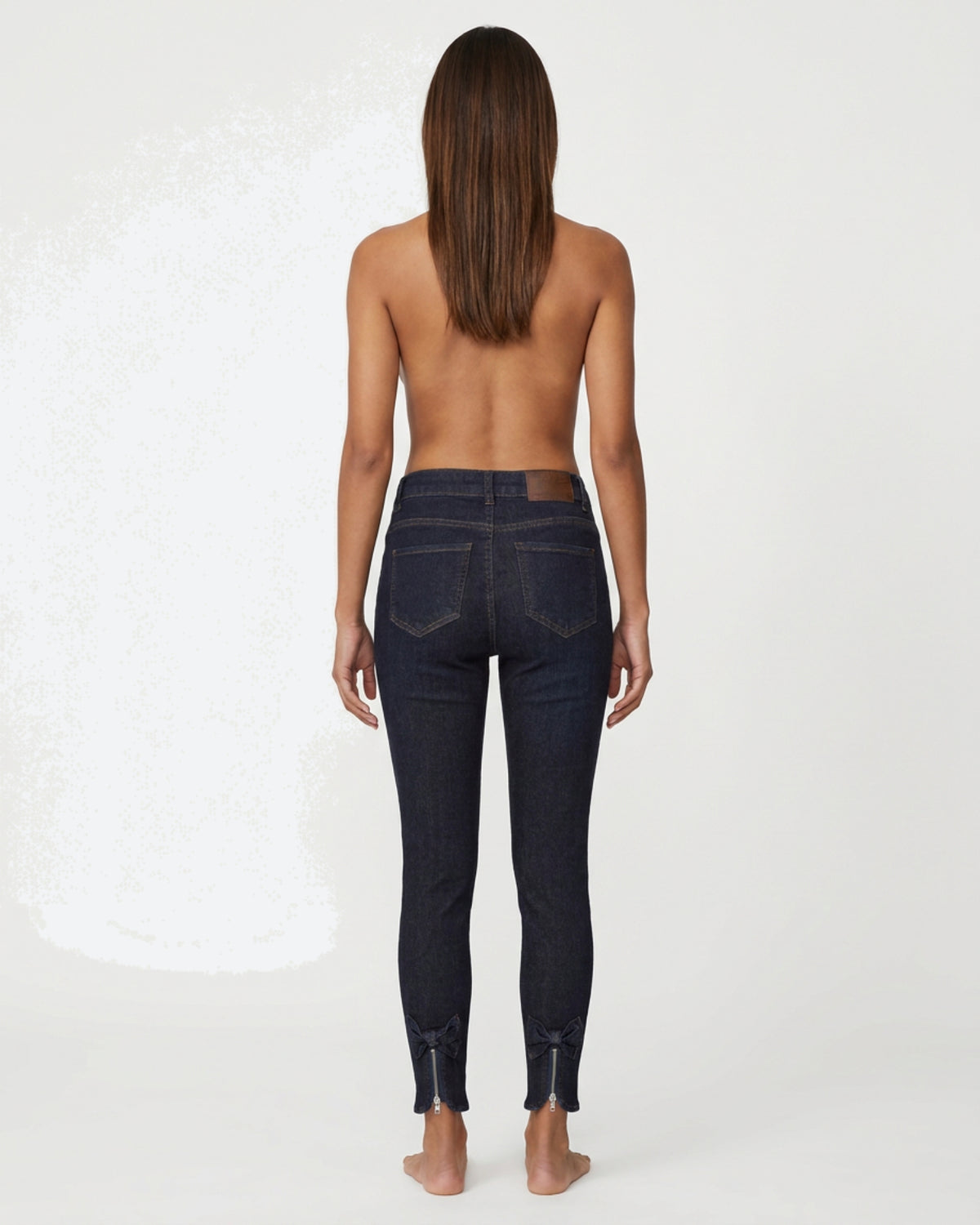 MAPP Bow Denim Jeans DENIM/TWILL 98 DARK BLUE