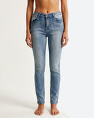 MAPP Bow Denim Jeans DENIM/TWILL 9196 LIGHT BLUE USED