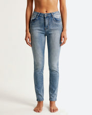 MAPP Bow Denim Jeans DENIM/TWILL 9196 LIGHT BLUE USED