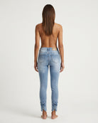 MAPP Bow Denim Jeans DENIM/TWILL 909699 LT. BLUE USED