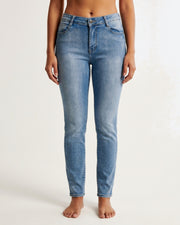 MAPP Bow Denim Jeans DENIM/TWILL 909699 LT. BLUE USED