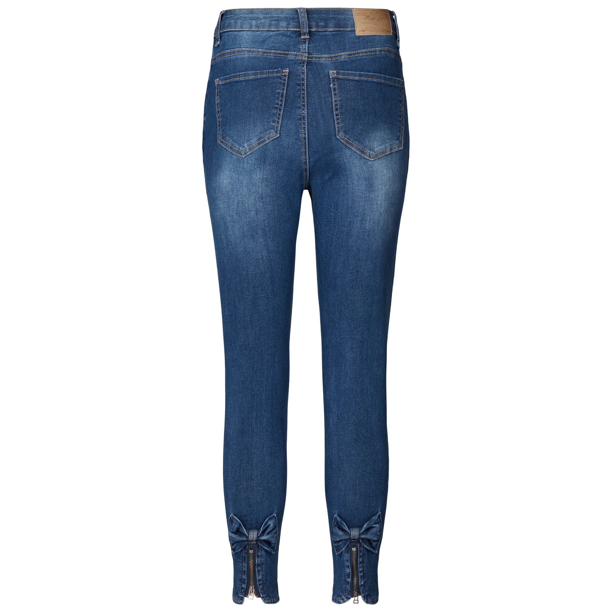 MAPP Bow Denim Jeans DENIM/TWILL 9396 DENIM USED