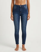MAPP Bow Denim Jeans DENIM/TWILL 9696 BLUE DENIM USED
