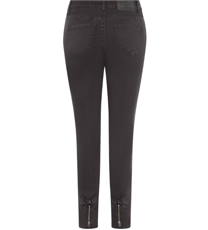 MAPP Bow Twill Jeans DENIM/TWILL 129 CHOCOLATE