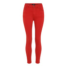 MAPP Bow Twill Jeans DENIM/TWILL 337 RED