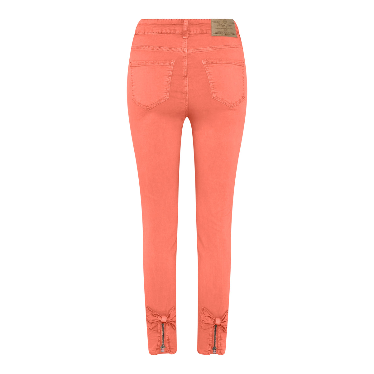 MAPP Bow Twill Jeans DENIM/TWILL 562 ORANGE