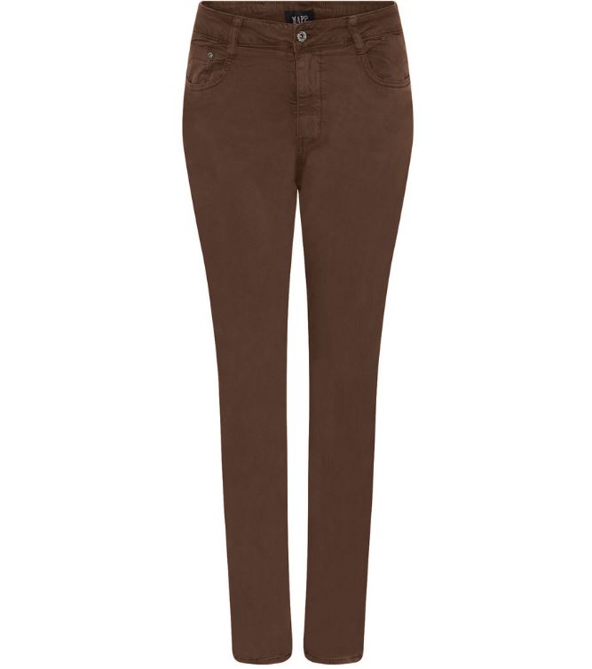 MAPP Bow Twill Jeans DENIM/TWILL 614 MOCHA