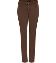 MAPP Bow Twill Jeans DENIM/TWILL 614 MOCHA