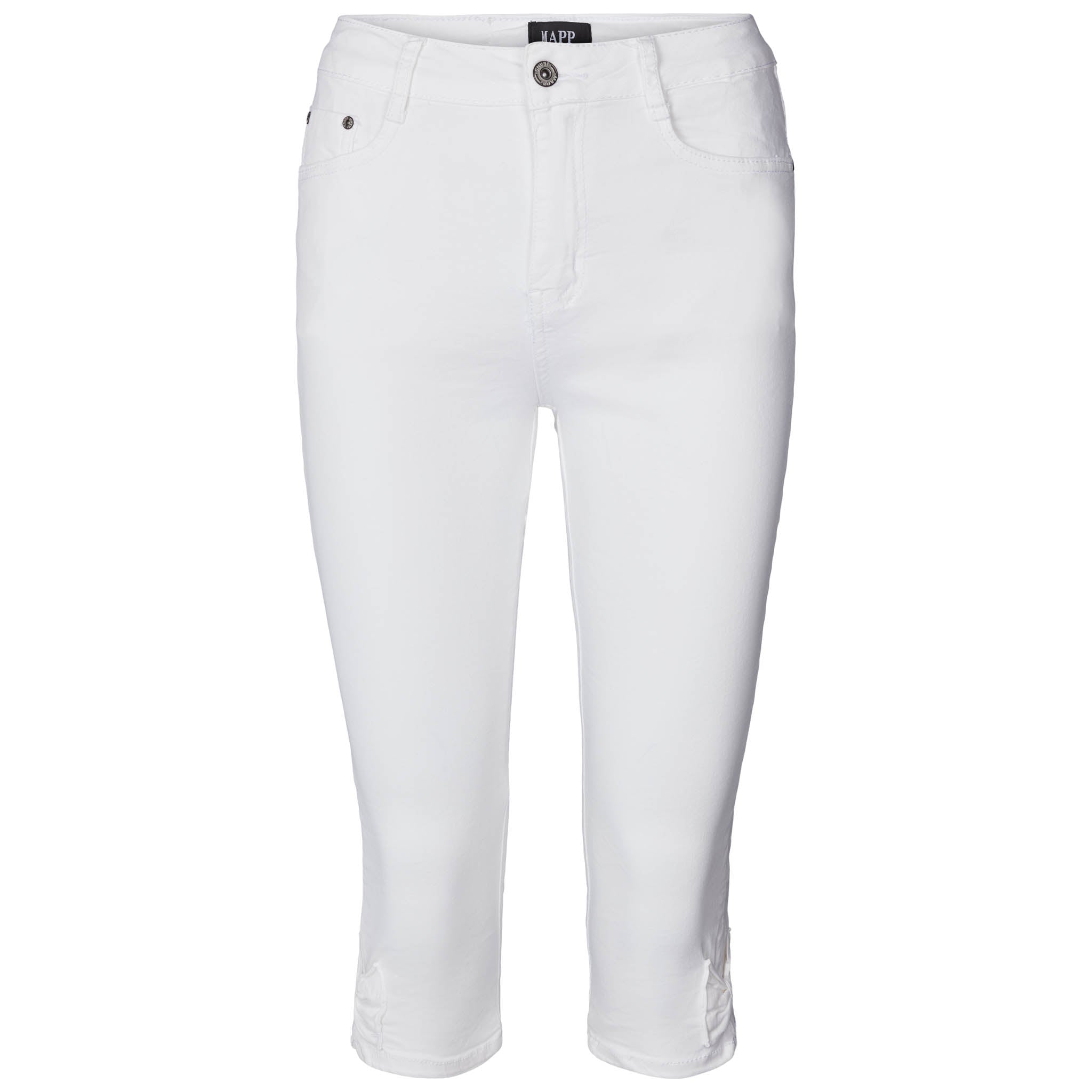 MAPP Bow Twill Pirate PANTS 3/4 10 WHITE