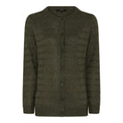 MAPP CABEL BASIC CARDIGAN KNITWEAR 633 OLIVE OIL
