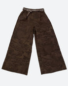 M JEANS CAMOU WIDE PANT PANTS 129 CHOCOLATE