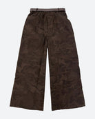 M JEANS CAMOU WIDE PANT PANTS 129 CHOCOLATE