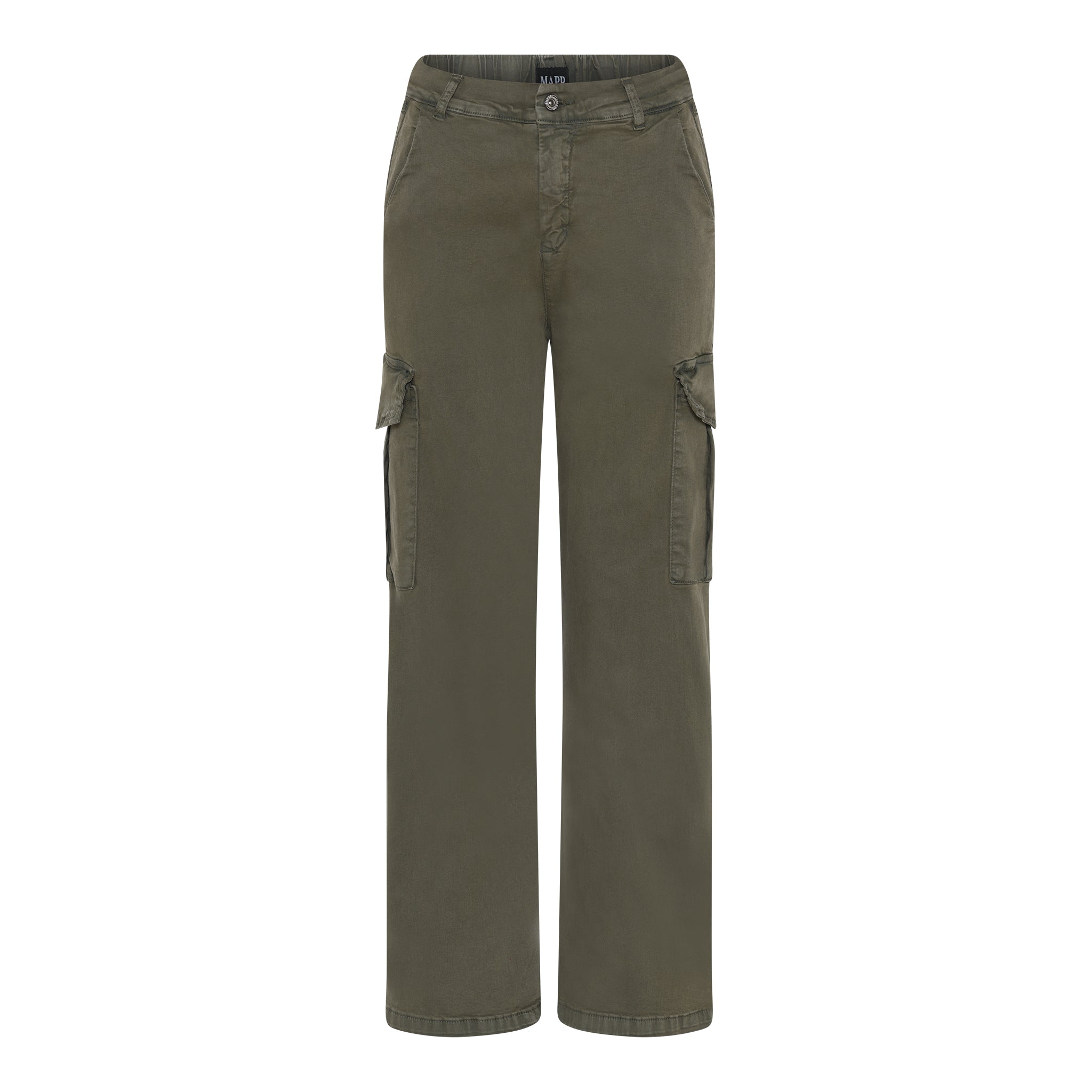 MAPP CAROL CARGO TWILL WIDE JEANS DENIM/TWILL 645 SALVIE