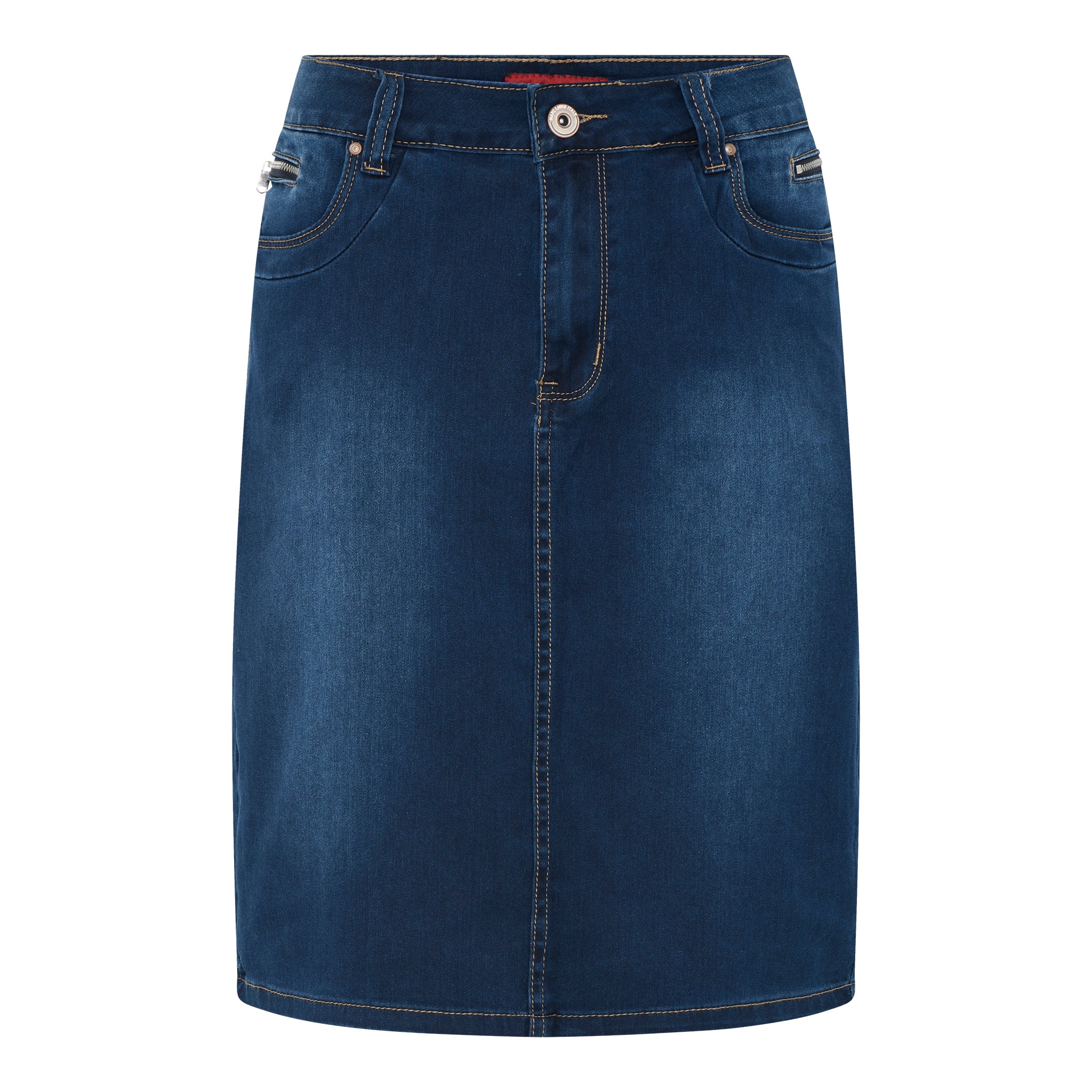MARC LAUGE CHANELLI SKIRT DENIM SHORTS/SKIRT 9696 BLUE DENIM USED