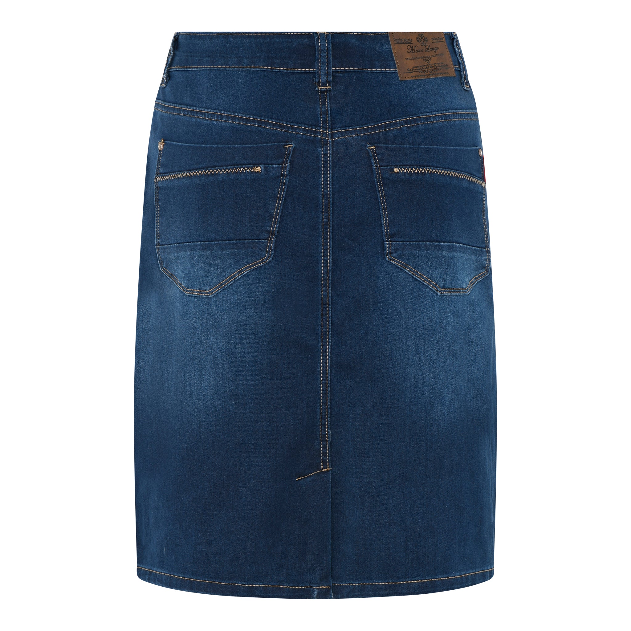 MARC LAUGE CHANELLI SKIRT DENIM SHORTS/SKIRT 9696 BLUE DENIM USED