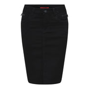 MARC LAUGE CHANELLI DENIM SKIRT SHORTS/SKIRT 81 BLACK DENIM