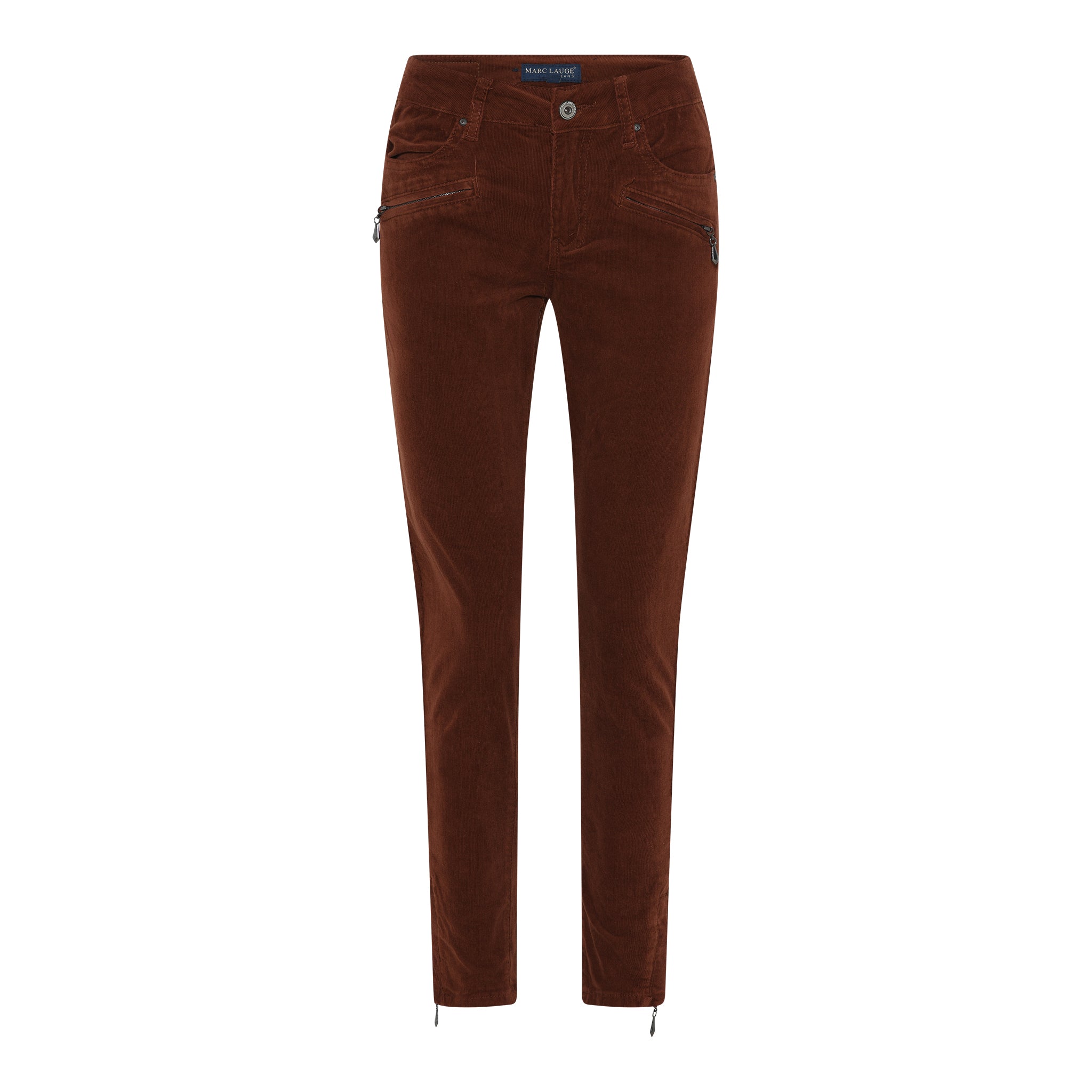 MARC LAUGE CHANNE 7/8 BABY CORD JEANS CORD/FLØJL 561 CARAMEL