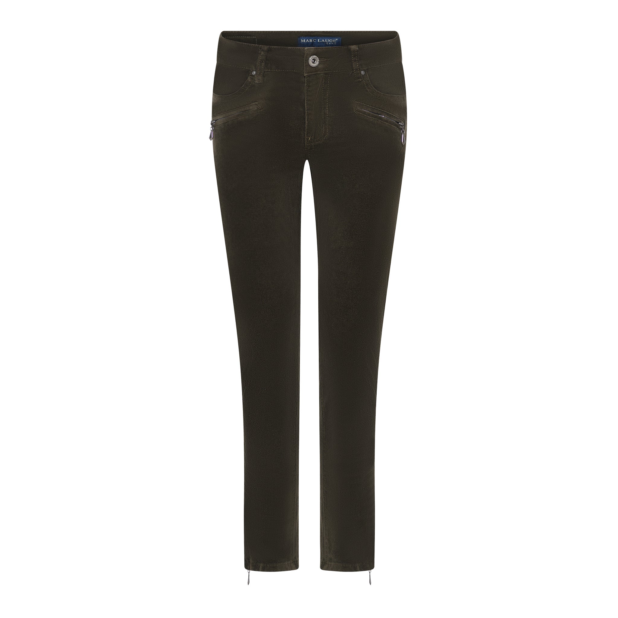 MARC LAUGE CHANNE 7/8 BABY CORD JEANS CORD/FLØJL 645 SALVIE