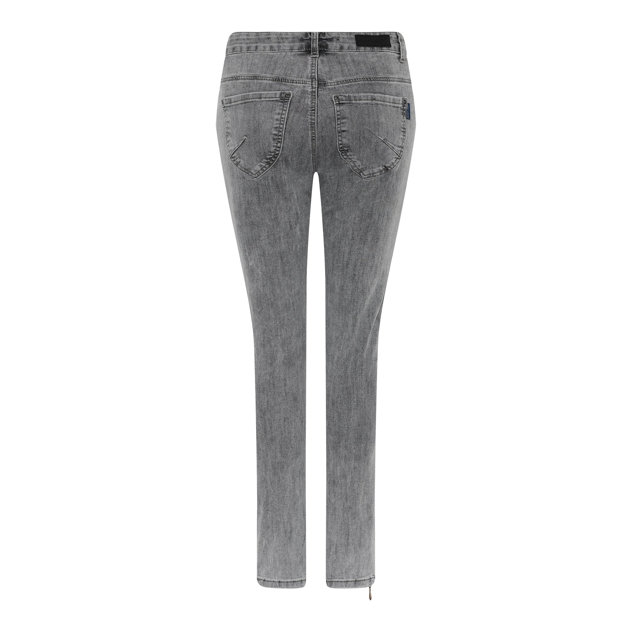 MARC LAUGE CHANNE 7/8 DENIM JEANS DENIM/TWILL 579699 GREY USED DENIM