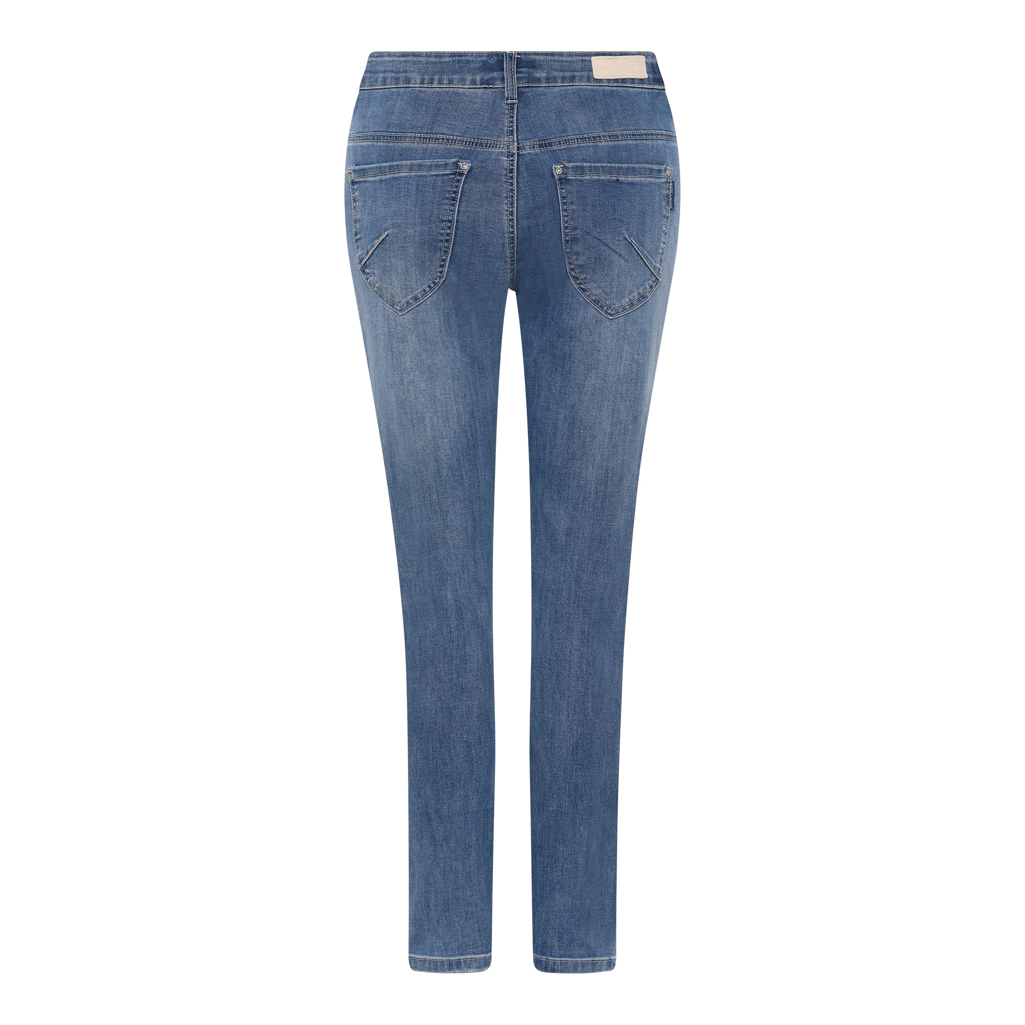 MARC LAUGE CHANNE 7/8 DENIM JEANS DENIM/TWILL 9196 LIGHT BLUE USED