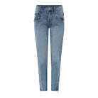 MARC LAUGE CHANNE 7/8 DENIM JEANS DENIM/TWILL 929699 ITALY BLUE USED