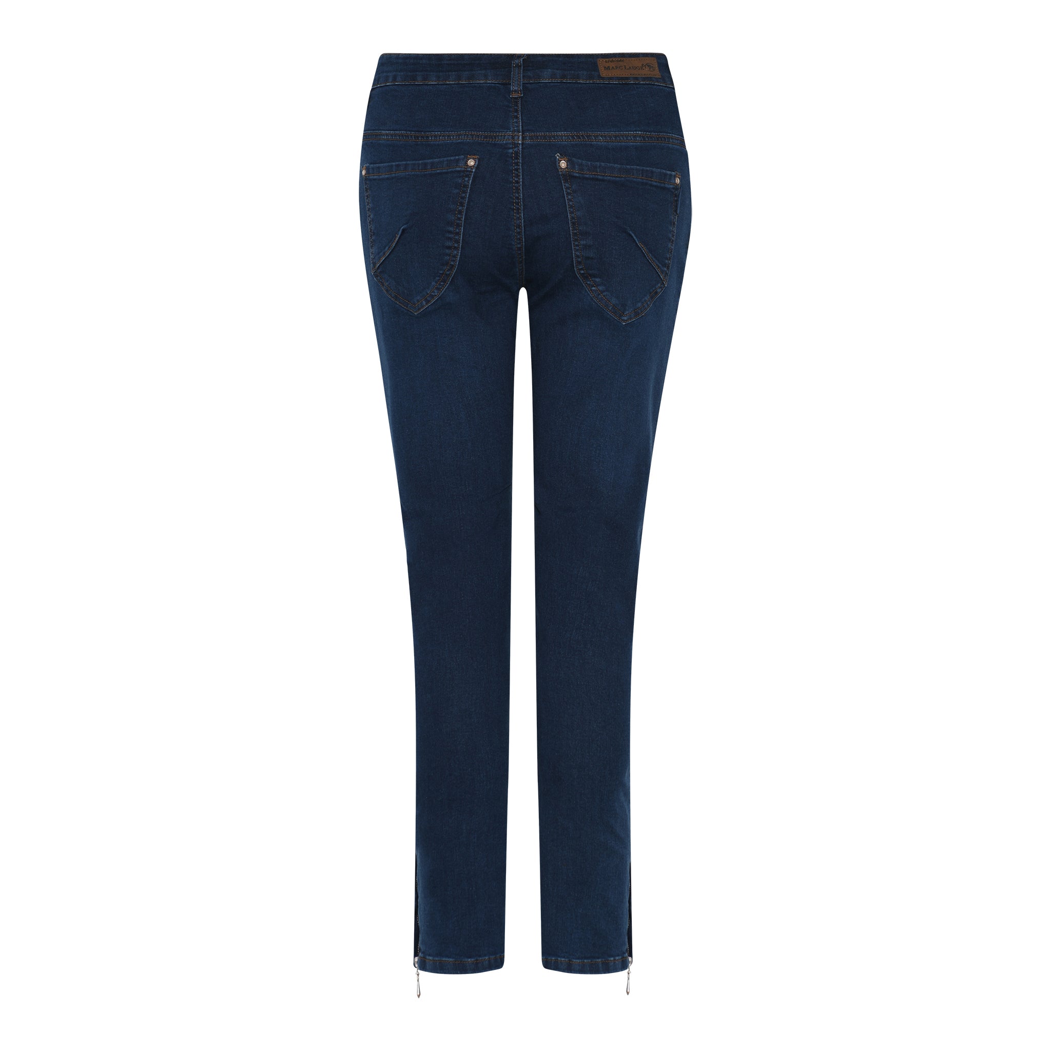 MARC LAUGE CHANNE 7/8 DENIM JEANS DENIM/TWILL 9696 BLUE DENIM USED