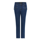 MARC LAUGE CHANNE 7/8 DENIM JEANS DENIM/TWILL 96 DARK BLUE DENIM
