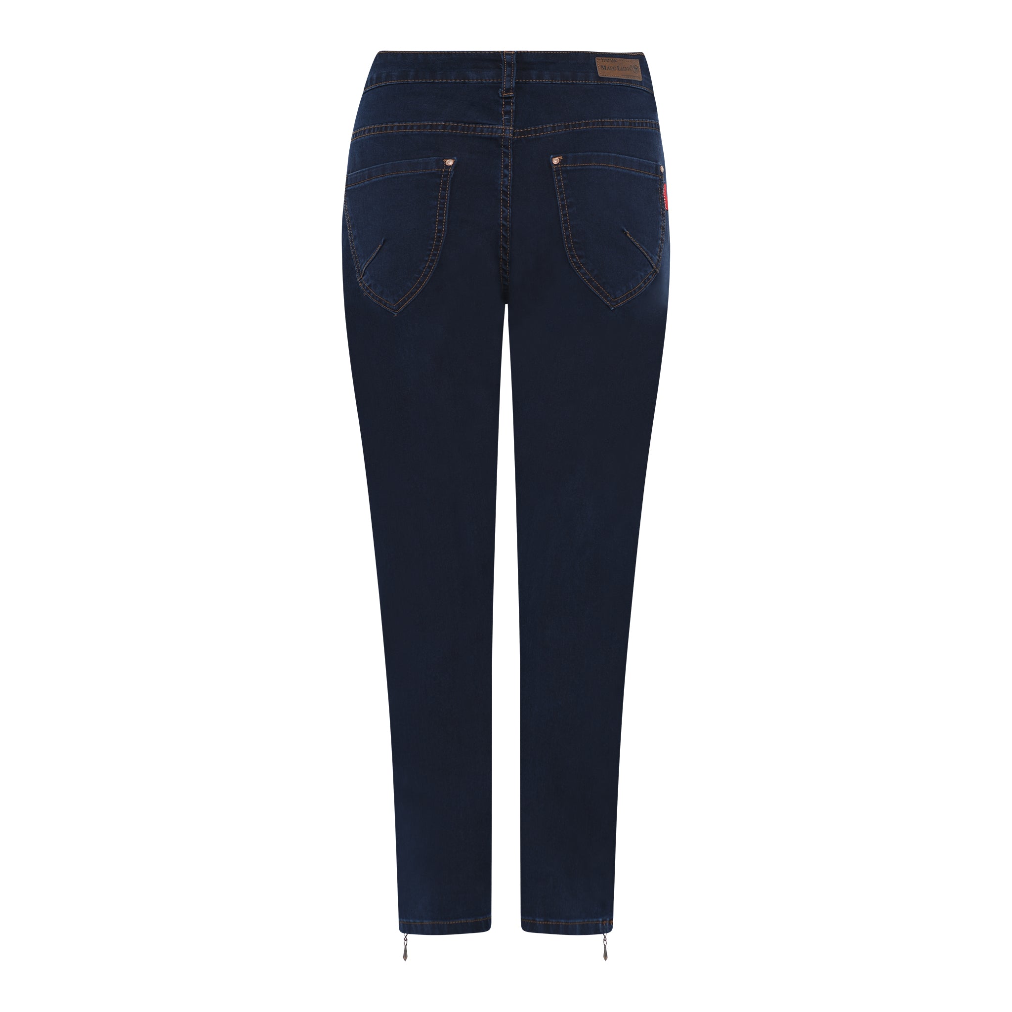 MARC LAUGE CHANNE 7/8 DENIM JEANS DENIM/TWILL 98 DARK BLUE