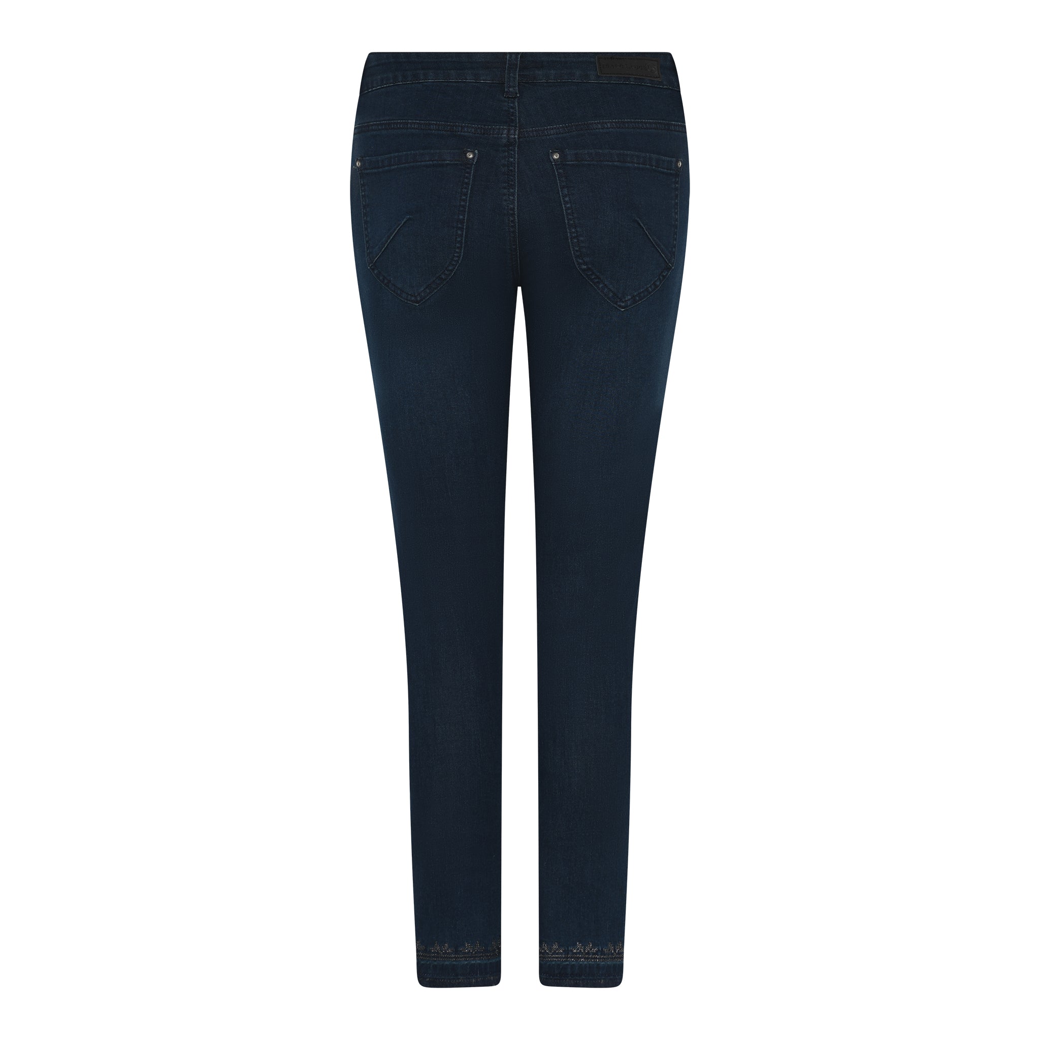 MARC LAUGE CHANNE 7/8 FASHION DENIM JEANS DENIM/TWILL 9696 BLUE DENIM USED