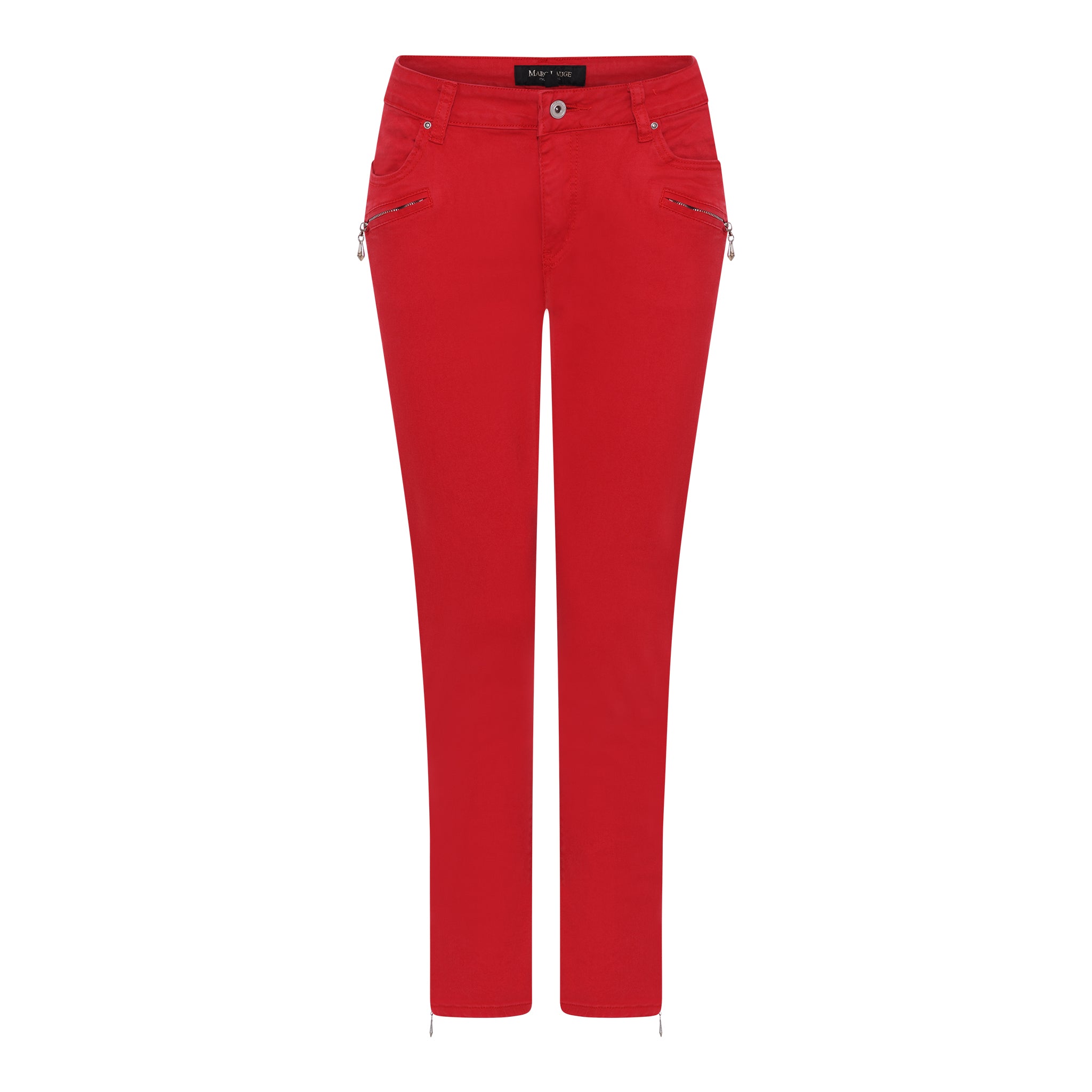 MARC LAUGE CHANNE 7/8 TWILL JEANS DENIM/TWILL 330 RED