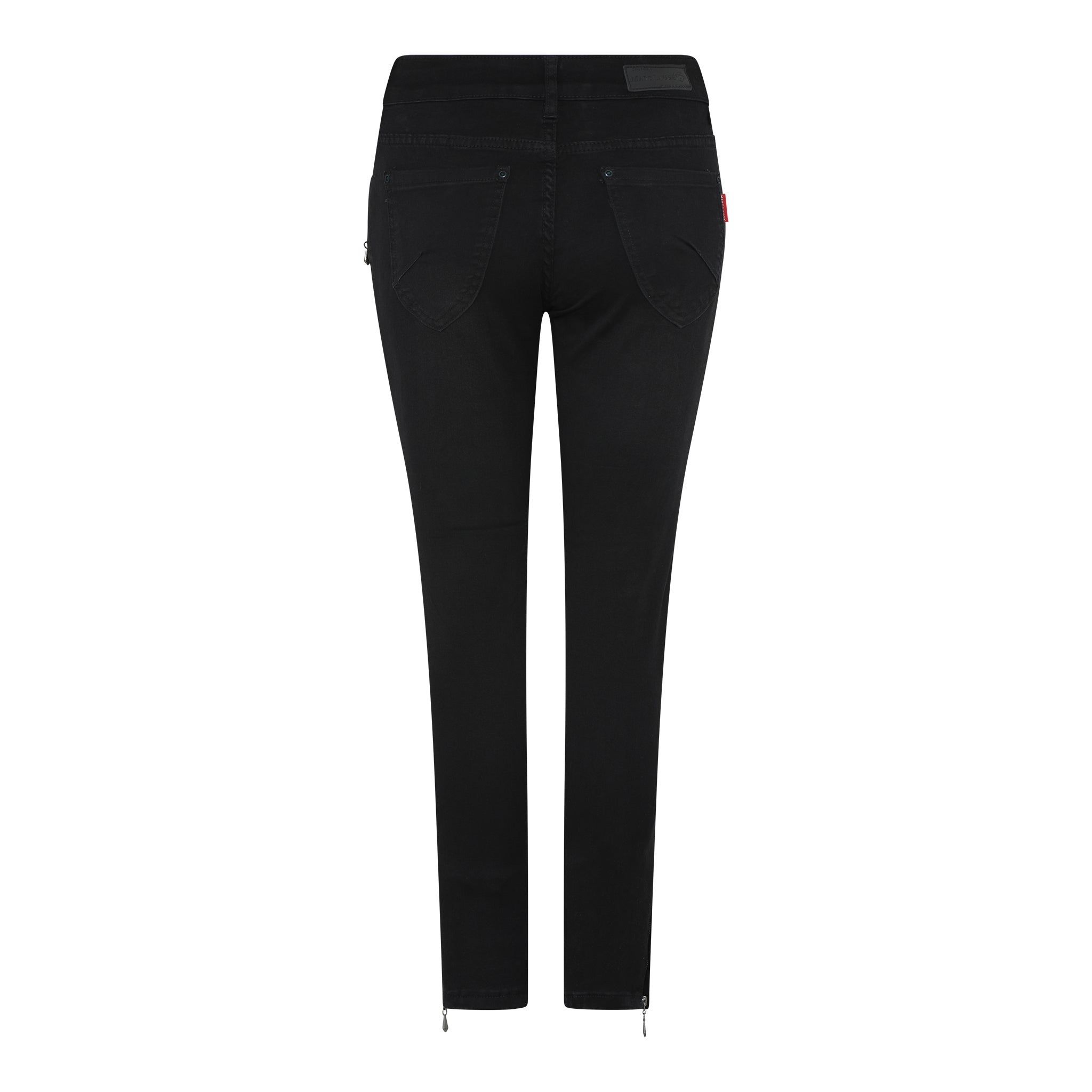 MARC LAUGE CHANNE 7/8 TWILL JEANS DENIM/TWILL 80 BLACK