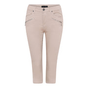 MARC LAUGE CHANNE TWILL PIRAT PANTS 3/4 27 SAND