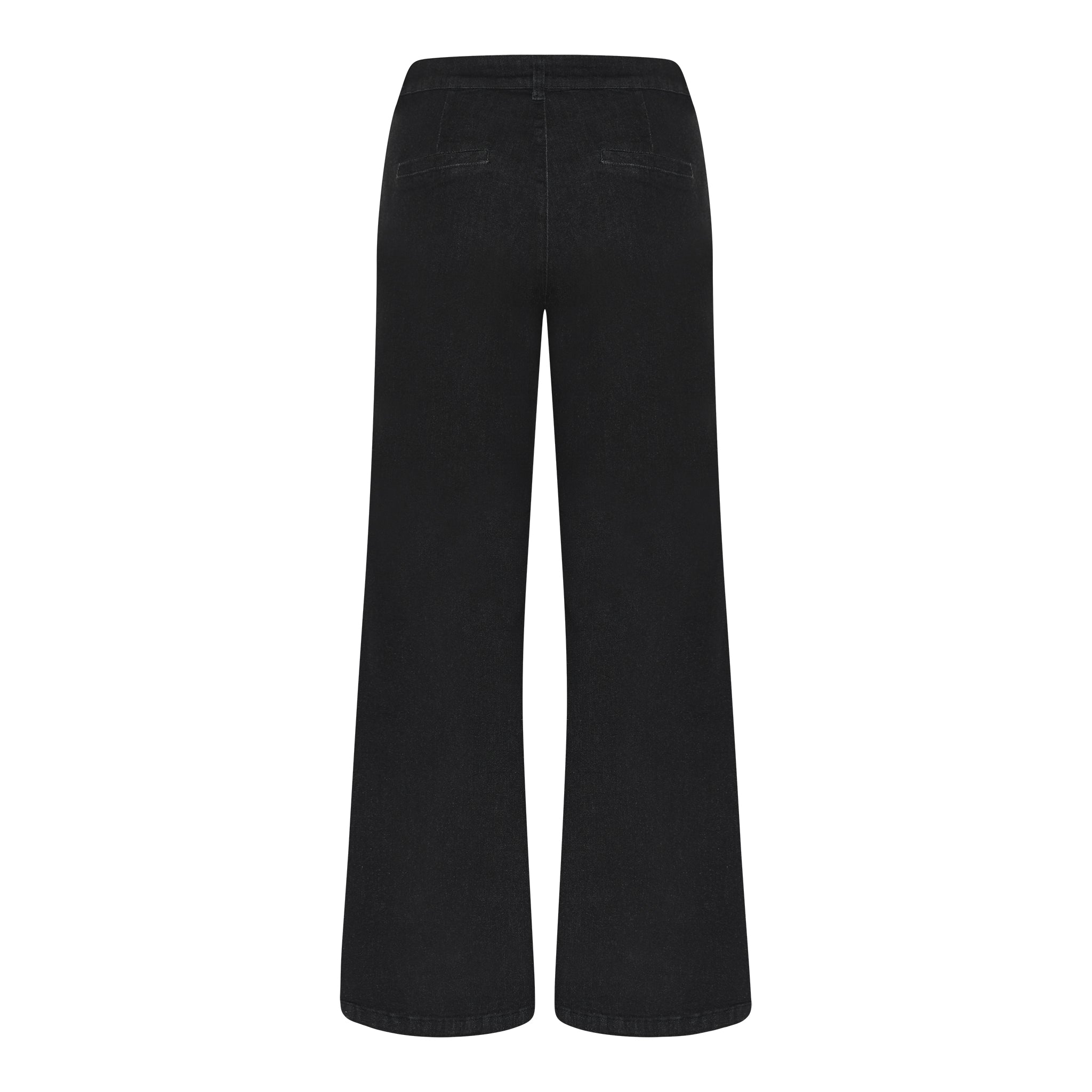 MAPP CHINO FLARE DENIM JEANS DENIM/TWILL 81 BLACK DENIM