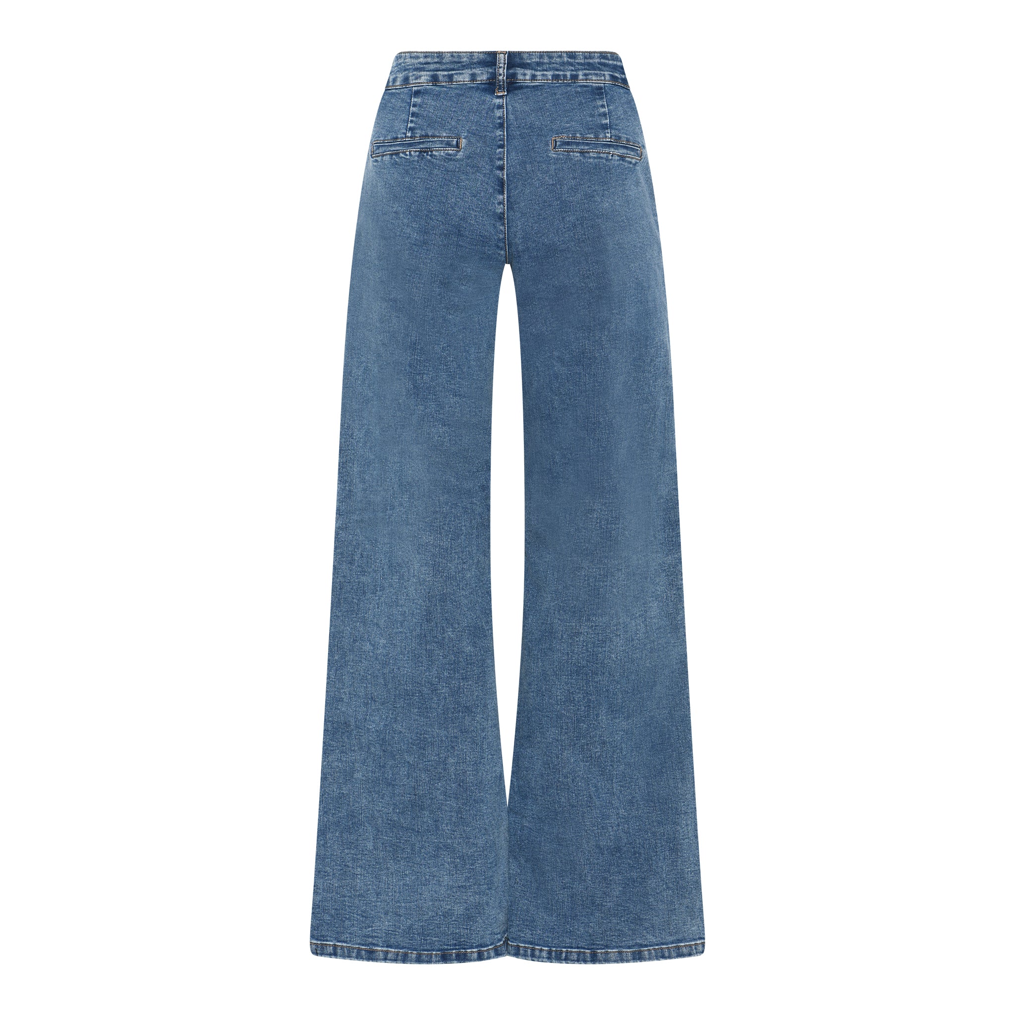 MAPP CHINO FLARE DENIM JEANS DENIM/TWILL 9396 DENIM USED