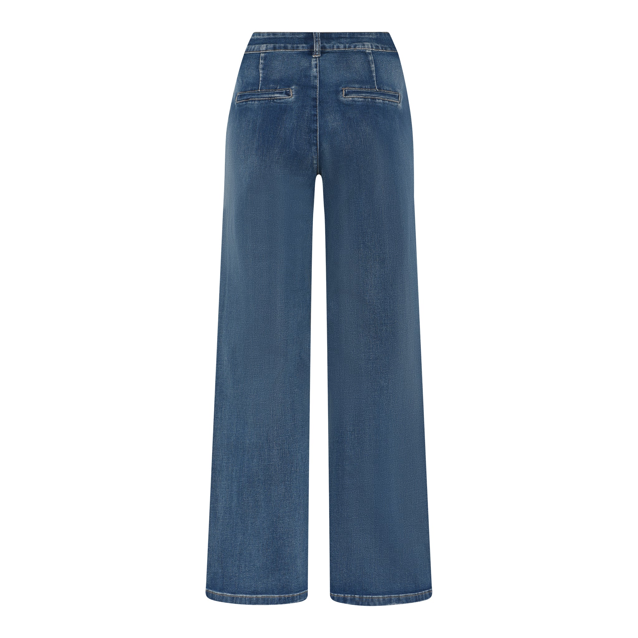 MARC LAUGE CHINO FLARE DENIM JEANS DENIM/TWILL 9196 LIGHT BLUE USED