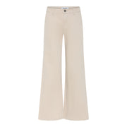 MAPP CHINO FLARE TWILL JEANS DENIM/TWILL 27 SAND