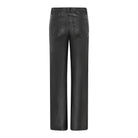 DNYcph COATED FLARE PANT COATED 80 BLACK