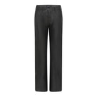 DNYcph COATED FLARE PANT COATED 80 BLACK