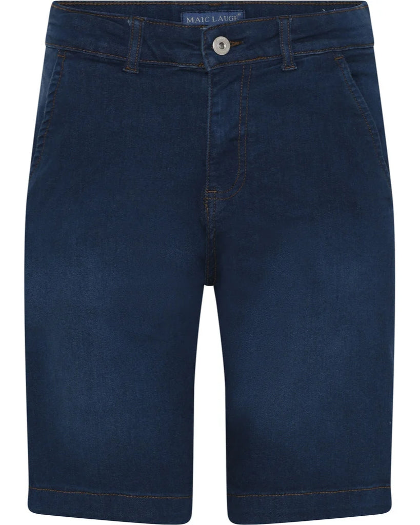 M JEANS COMO CHINO SHORTS DENIM SHORTS/SKIRT 9696 BLUE DENIM USED